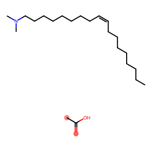 Alkenyl(C16-C18) dimethyl amine acetate