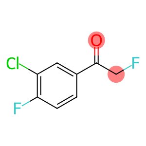 1-(3-chloro-4-fluorophenyl)-2-fluoroethanone