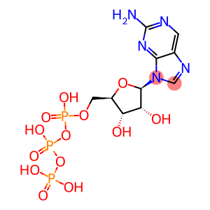 9-[5-O-[Hydroxy[[hydroxy(phosphonooxy)phosphinyl]oxy]phosphinyl]-beta-D-ribofuranosyl]-9H-purin-2-amine