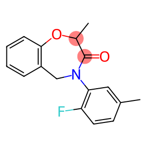 4-(2-Fluoro-5-methylphenyl)-2-methyl-2,3,4,5-tetrahydro-1,4-benzoxazepin-3-one