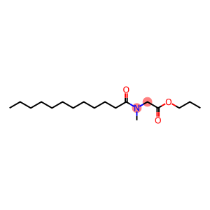 Glycine, N-Methyl-N-(1-oxododecyl)-, propyl ester