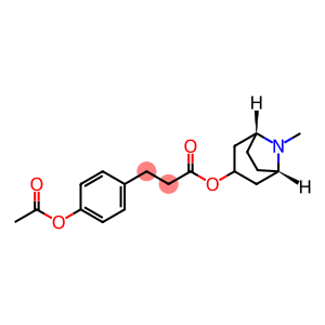 p-Acetoxybenzenepropionic acid (1R,5S)-tropan-3α-yl ester
