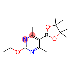 Pyrimidine, 2-ethoxy-4,6-dimethyl-5-(4,4,5,5-tetramethyl-1,3,2-dioxaborolan-2-yl)-