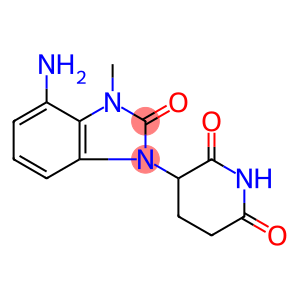 2,6-Piperidinedione, 3-(4-amino-2,3-dihydro-3-methyl-2-oxo-1H-benzimidazol-1-yl)-