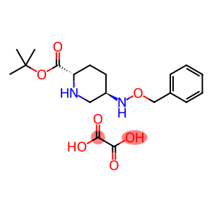 2-Piperidinecarboxylic acid, 5-[(phenylmethoxy)amino]-, 1,1-dimethylethyl ester, ethanedioate (1:1), (2S,5R)-