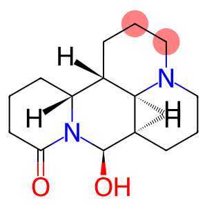 1H,5H,10H-Dipyrido[2,1-f:3',2',1'-ij][1,6]naphthyridin-10-one, dodecahydro-8-hydroxy-, (7aR,8R,13aR,13bS,13cR)-