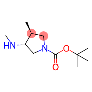 (3S,4R)-3-甲基-4-(甲基氨基)吡咯烷-1-羧酸叔丁酯