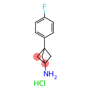 3-(4-Fluorophenyl)bicyclo[1.1.1]pentan-1-amine hydrochloride