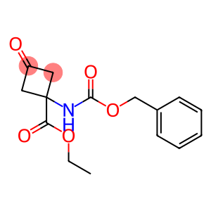 ethyl 1-(benzyloxycarbonylamino)-3-oxo-cyclobutanecarboxylate