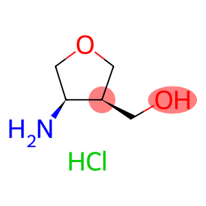 rel-((3R,4R)-4-Aminotetrahydrofuran-3-yl)methanol hydrochloride