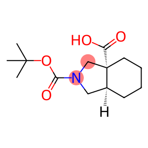 1H-Isoindole-2,3a(3H,4H)-dicarboxylic acid, tetrahydro-, 2-(1,1-dimethylethyl) ester, (3aR,7aR)-rel-