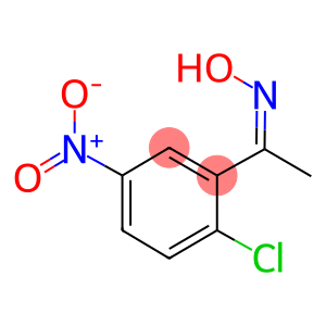 1-{2-chloro-5-nitrophenyl}ethanone oxime