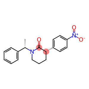 (S)-3-(4-硝基苯基)-(S)-1-苯乙基-2-哌啶酮