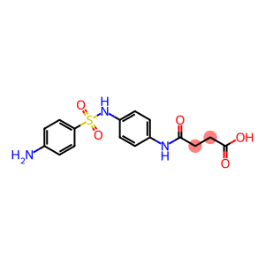 N-[p-(p-Aminophenylsulfonylamino)phenyl]succinamidic acid