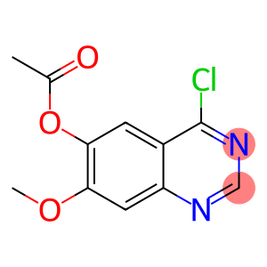4-Chloro-7-methoxy-6-quinazolinol 6-acetate
