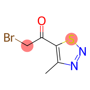Ethanone, 2-bromo-1-(4-methyl-1,2,3-thiadiazol-5-yl)- (9CI)