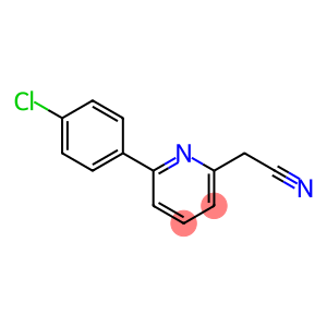 2-(6-(4-CHLOROPHENYL)PYRIDIN-2-YL)ACETONITRILE