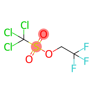 Methanesulfonic acid, trichloro-, 2,2,2-trifluoroethyl ester