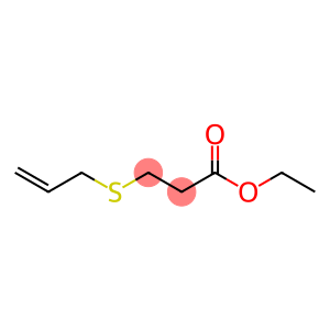 Propanoic acid, 3-(2-propen-1-ylthio)-, ethyl ester