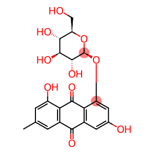 1-(β-D-Glucopyranosyloxy)-3,8-dihydroxy-6-methylanthracene-9,10-dione