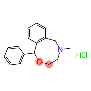 5-甲基-1-苯基-3,4,5,6-四氢-1H-2,5-氧氮苯并辛因盐酸盐