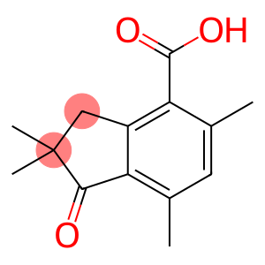 2,2,5,7-TETRAMETHYL-1-OXOINDANE-4-CARBOXYLIC ACID