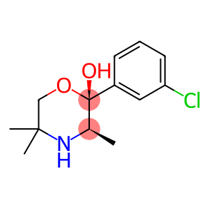 Hydroxybupropion (as (RS,RS)-cyclic Hemiketal)