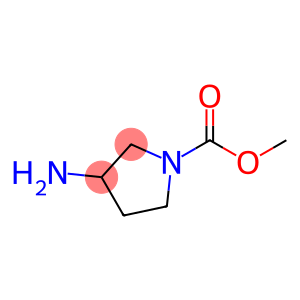 1-Pyrrolidinecarboxylicacid,3-amino-,methylester(9CI)
