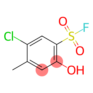 5-Chloro-2-hydroxy-4-methylbenzenesulfonyl fluoride