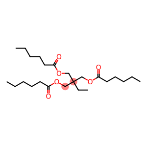 Dihexanoic acid 2-ethyl-2-[(hexanoyloxy)methyl]-1,3-propanediyl ester