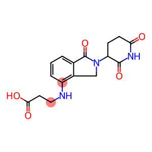 β-Alanine, N-[2-(2,6-dioxo-3-piperidinyl)-2,3-dihydro-1-oxo-1H-isoindol-4-yl]-