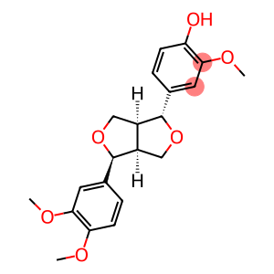 Phenol, 4-[(1R,3aS,4S,6aS)-4-(3,4-dimethoxyphenyl)tetrahydro-1H,3H-furo[3,4-c]furan-1-yl]-2-methoxy-