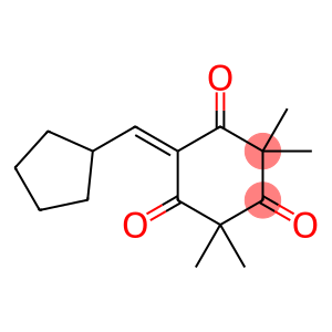 1,3,5-Cyclohexanetrione, 6-(cyclopentylmethylene)-2,2,4,4-tetramethyl-