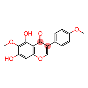 4H-1-Benzopyran-4-one, 5,7-dihydroxy-6-methoxy-3-(4-methoxyphenyl)-