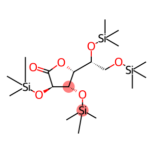 D-Gluconic acid, 2,3,5,6-tetrakis-O-(trimethylsilyl)-, γ-lactone