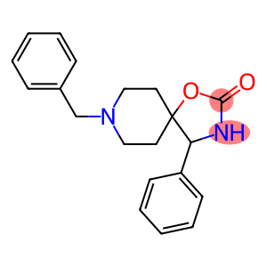 1-Oxa-3,8-diazaspiro[4.5]decan-2-one, 4-phenyl-8-(phenylmethyl)-