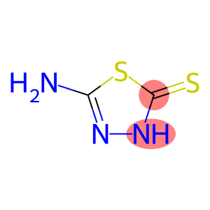 1,3,4-Thiadiazole-2-thiol, 5-amino-