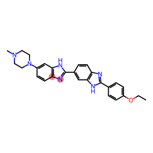 2,5-Bi-1H-benzimidazole, 2-(4-ethoxyphenyl)-5-(4-methyl-1-piperazinyl)-
