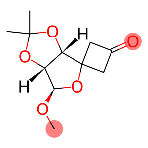 (3′aS,6′R,6′aR)-Dihydro-6′-methoxy-2′,2′-dimethylspiro[cyclobutane-1,4′(3′aH)-furo[3,4-d][1,3]dioxol]-3-one