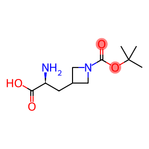 3-Azetidinepropanoic acid, α-amino-1-[(1,1-dimethylethoxy)carbonyl]-, (αS)-
