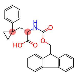 Cyclopropanepropanoic acid, α-[[(9H-fluoren-9-ylmethoxy)carbonyl]amino]-1-phenyl-, (αS)-