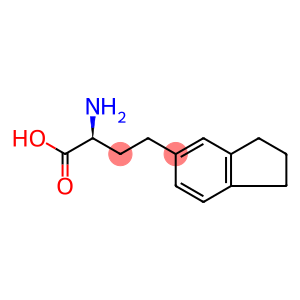 1H-Indene-5-butanoic acid, α-amino-2,3-dihydro-, (αS)-