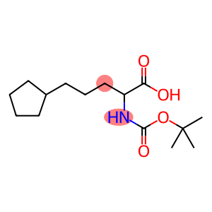 Cyclopentanepentanoic acid, α-[[(1,1-dimethylethoxy)carbonyl]amino]-