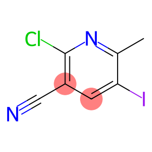 3-Pyridinecarbonitrile, 2-chloro-5-iodo-6-methyl-