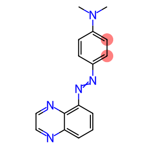 Benzenamine, N,N-dimethyl-4-[2-(5-quinoxalinyl)diazenyl]-