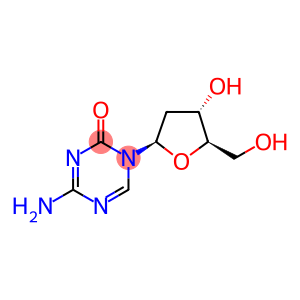 4-amino-1-(2-deoxy-beta-D-erythro-pentofuranosyl)-1,3,5-triazin-2(1H)-one