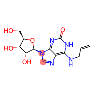 Isoguanosine, N-allyl- (8CI)