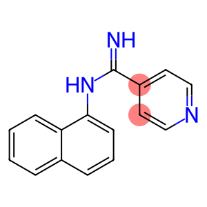 N-(1-Naphtyl)isonicotinamidine