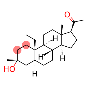 (3α,5α)-10-Ethyl-3-hydroxy-3-methyl-19-norpregnan-20-one