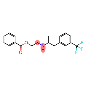 n-(2-hydroxyethyl)-alpha-methyl-m-trifluoromethylphenethylaminebenzoate